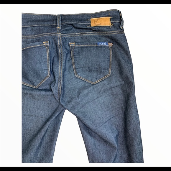 MAVI Alexa Mid Rise Skinny Jeans With Pockets Dark Rinse Denim Blue Size 25/34 - Picture 13 of 13